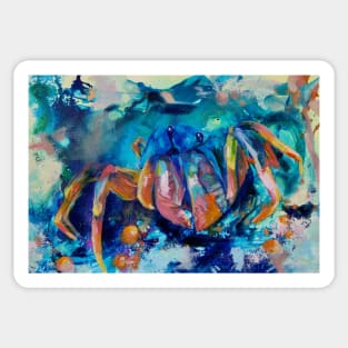 Billy the Blue Crab Sticker